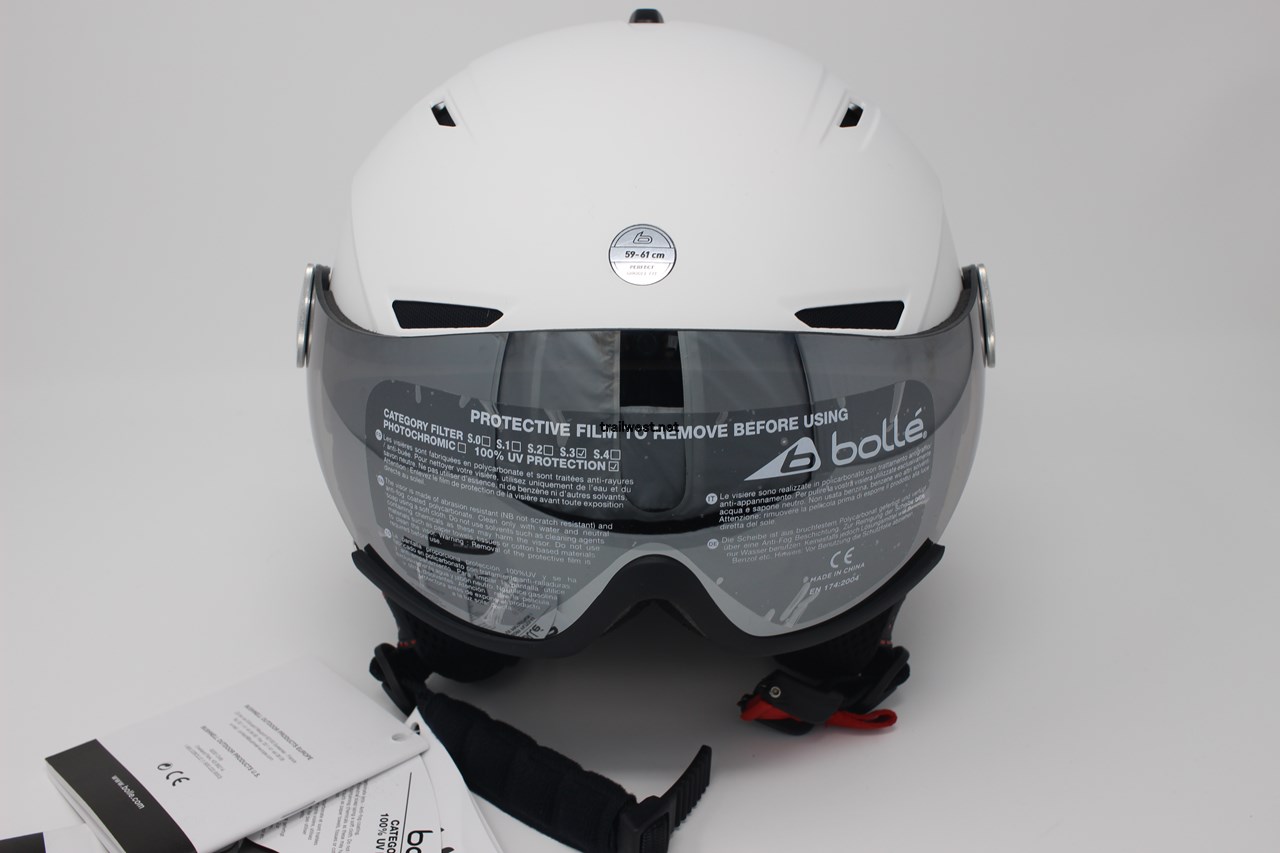 レビュー Bolle Visor バイザー付きヘルメット | 西日本のんびり初心者登山